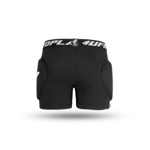 UFO Spodenki z ochraniaczami Reborn MV6 - Rozmiar L, Kolor Czarny