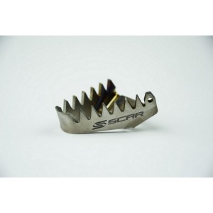 Końcówka dźwigni hamulca tylnego KTM Husqvarna Gas Gas Sherco kolor tytanowy