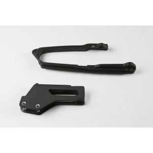 Komplet ślizg UFO + prowadnica łańcucha Suzuki RM 125/250 '99-'00