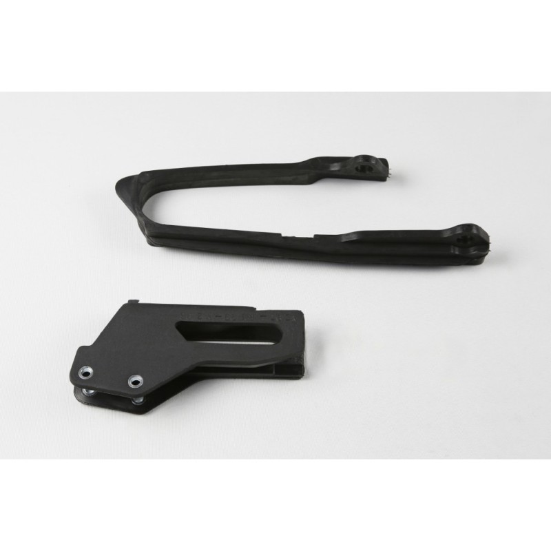 Komplet ślizg UFO + prowadnica łańcucha Suzuki RM 125/250 '99-'00