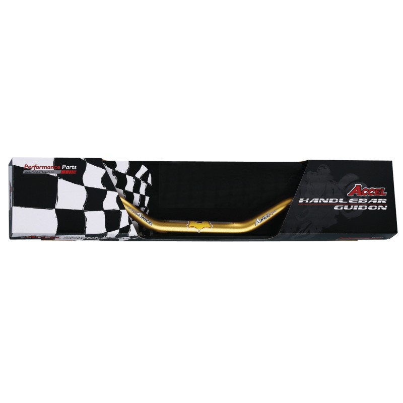 Kierownica aluminiowa 28,6 mm Taper MX KTM SX 7075-T6 Ergal Pomarańczowa