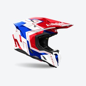 AIROH kask cross twist 3 dizzy - Crossowe, Kaski i gogle