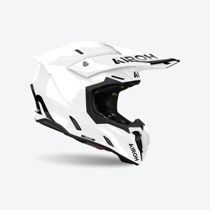 AIROH KASK CROSS / ENDURO / ATV / QUAD TWIST 3 KOLOR BIAŁY POŁYSK ROZMIAR S - Kup teraz!