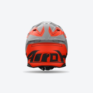 AIROH PROMOCJA KASK CROSS / ENDURO / ATV / QUAD TWIST 3 DIZZY KOLOR SZARY/POMARAŃCZOWY FLUO ROZMIAR XL