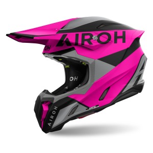 Kask AIROH PROMOCJA CROSS/ENDURO/ATV/QUAD TWIST 3 KING PINK - Rozmiar S
