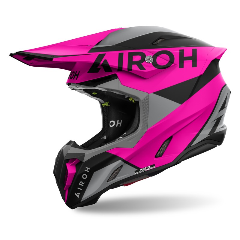 Kask AIROH PROMOCJA CROSS/ENDURO/ATV/QUAD TWIST 3 KING PINK - Rozmiar S