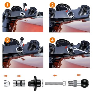 Adapter mocowania w główce ramy typ FSM17 - BIKETEC