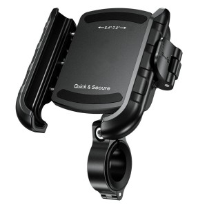 UCHWYT MOTOCYKLOWY ANTYWIBRACYJNY BIKETEC R9-CLIP-DAMPER