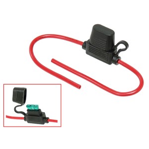 Psychic Gniazdo / Oprawa Bezpiecznika Płytowego 12V Wodoszczelne z Kablem (EL)