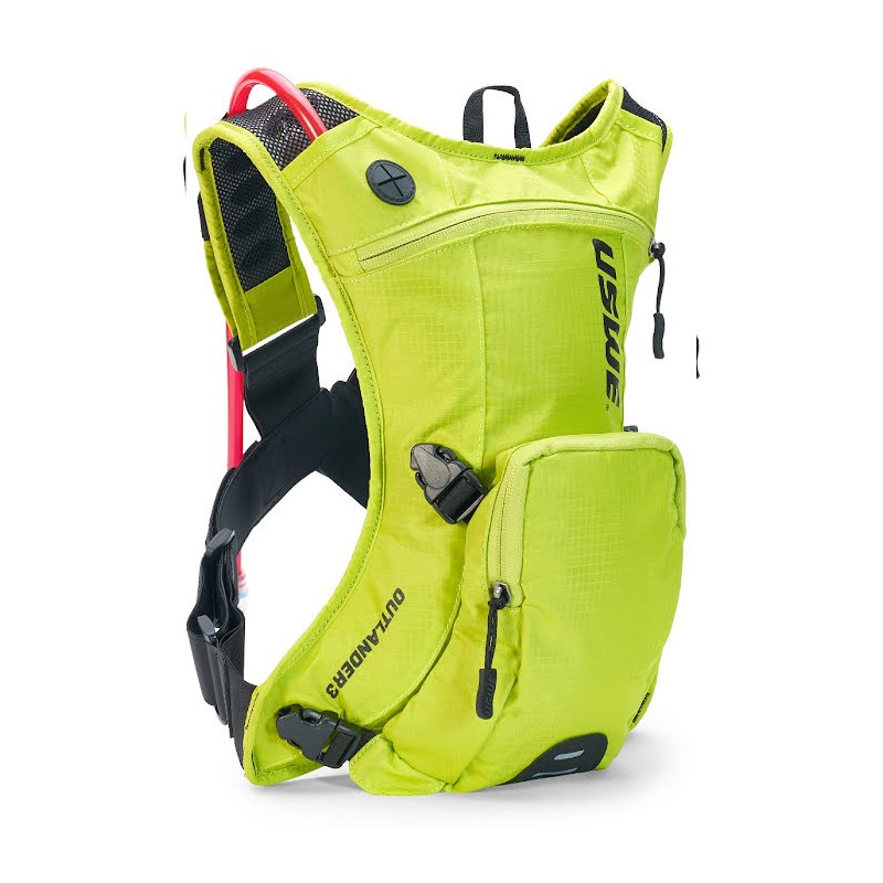 USWE PROMOCJA CAMEL BAG OUTLANDER 3 CRAZY YELLOW - Plecak żółty fluo 3L+2L