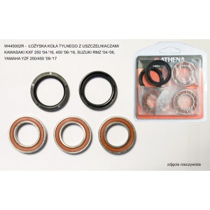 Łożyska koła tylnego z uszczelniaczami do Kawasaki KXF 250/450, Suzuki RMZ oraz Yamaha YZF