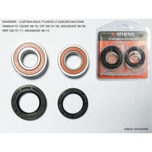 Łożyska koła tylnego z uszczelniaczami do Yamahy YZ 125/250, YZF 250, 400/426/450 oraz WRF 250