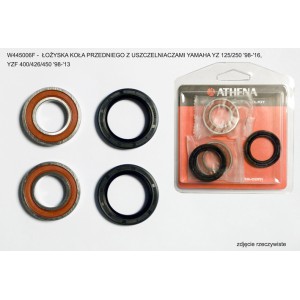 ATHENA ŁOŻYSKA KOŁA PRZEDNIEGO Z USZCZELNIACZAMI YAMAHA YZ 125/250 '98-'24, YZF 400/426/450 '98-'13