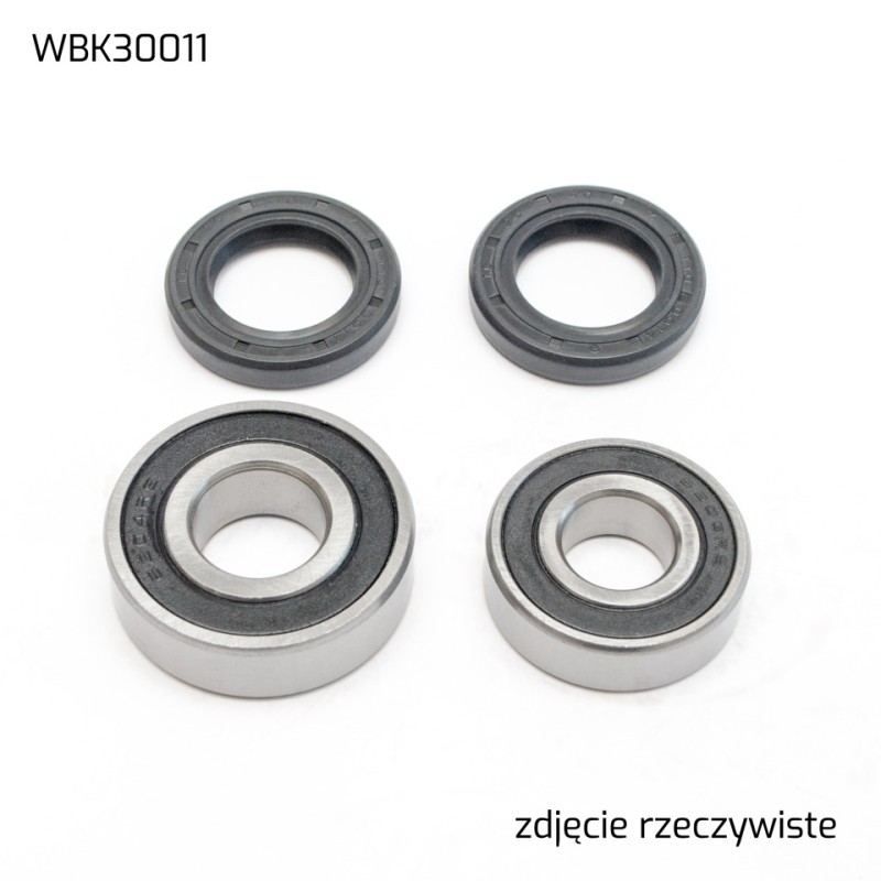 Łożyska koła tylnego z uszczelniaczami do Honda XR250R 86-95, XR600R 85-00