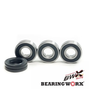Łożyska koła tylnego Kawasaki KX80/85 98-14 z uszczelniaczami - BEARING WORX (25-1033) (25-1186)
