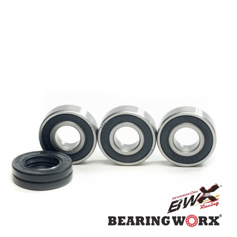 Łożyska koła tylnego Kawasaki KX80/85 98-14 z uszczelniaczami - BEARING WORX (25-1033) (25-1186)