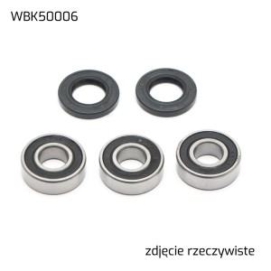 Łożyska koła tylnego Kawasaki KX80/85 98-14 z uszczelniaczami - BEARING WORX (25-1033) (25-1186)