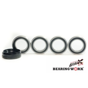 Łożyska koła tylnego z uszczelniaczami Yamaha YFZ 450 06-09, YFM 700 Raptor 06-12 - BEARING WORX (25-1526)