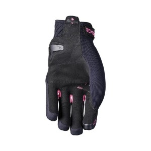 Rękawice tekstylne damskie Five Gloves RS3 EVO Woman czarno różowe r. 8