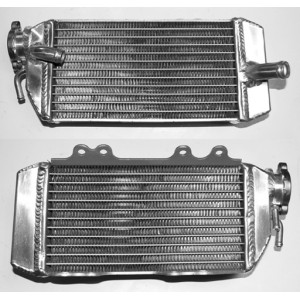 Psychic Chłodnica Kawasaki KXF 250 '06-08 Wzmacniona O Zwiększonej Pojemności Prawa (Szt.) (Z Korkiem)