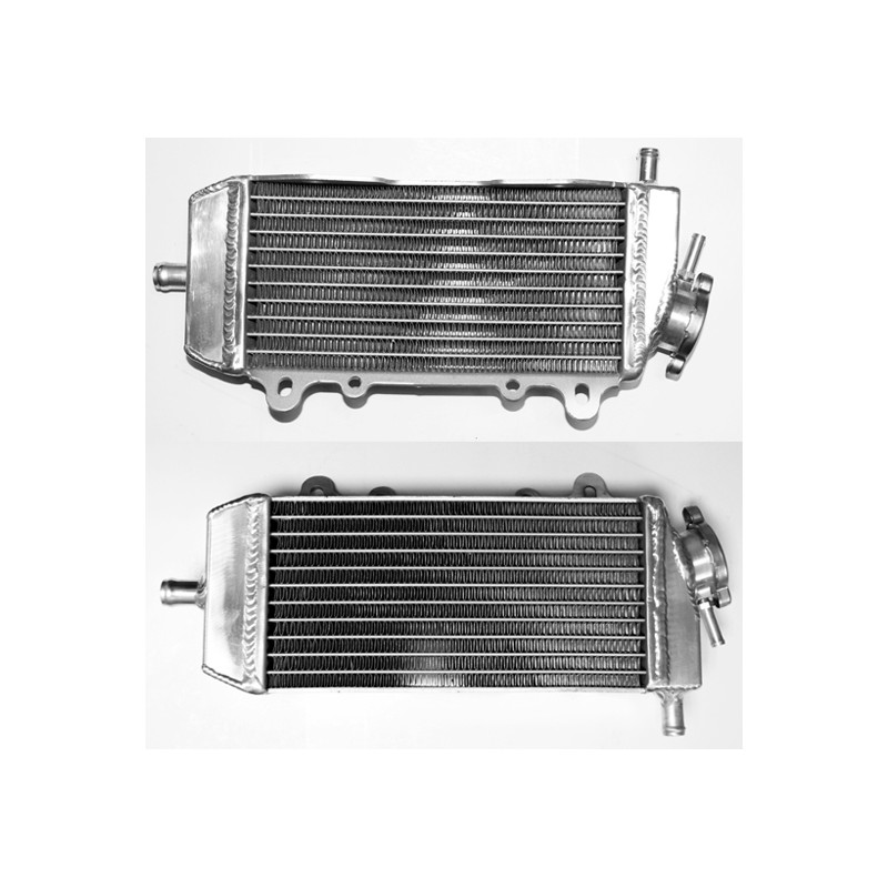 PSYCHIC CHŁODNICA KAWASAKI KXF 250 '04-05, SUZUKI RMZ 250 04-06 WZMOCNIONA O ZWIĘKSZONEJ POJEMNOŚCI LEWA (Z KORKIEM) (SZT.)