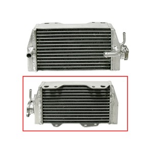 Psychic Chłodnica Honda CRF 450R '02-04 Wzmocniona Prawa Pojemność (szt.) z Korkiem