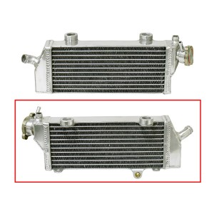 PSYCHIC CHŁODNICA KTM SXF 250 12-15, EXCF 250 08-15, SXF/EXCF 350 11-15, SXF 450 07-08 12-15 WZMOCNIONA O STANDARDOWEJ POJEMNOŚC