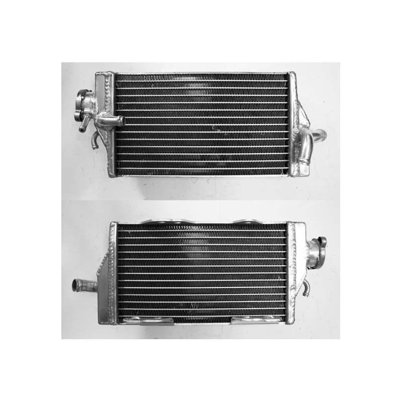 Chłodnica psychiczna Honda CR 125 '02-04 prawej strony wzmocniona - z korkiem