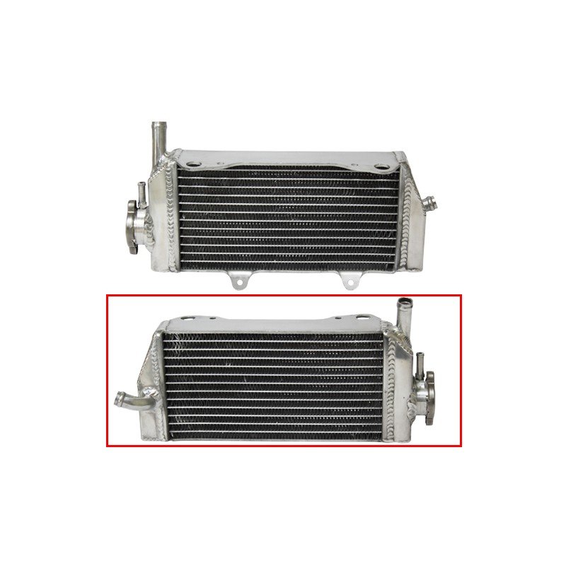 Psychic Chłodnica Honda CRF 450X \'05-16 Wzmacniona o Standardowej Pojemności Prawa (szt.) (z Korkiem)