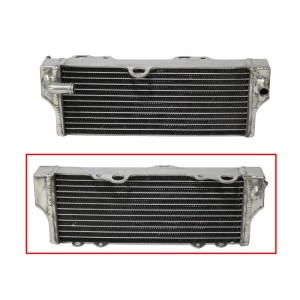 Psychic Chłodnica Husqvarna CR/WR 125 '00-08, WR 250 '00-10, CR 250 '00-05, WR 300 '09-10 - Wzmocniona Chłodnica z Zwiększoną Po