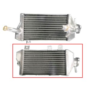 Psychic Chłodnica Kawasaki KXF 450 '16-18 Wzmacniana O Zwiększonej Pojemności Prawa