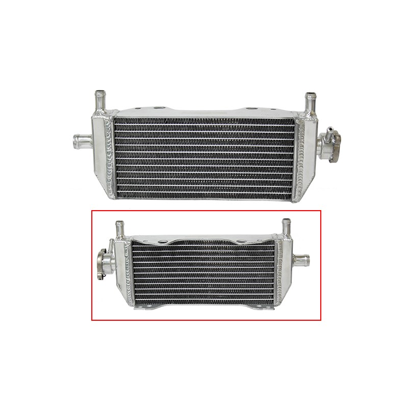 PSYCHIC CHŁODNICA SUZUKI RM 250 '01-08 WZMOCNIONA O STANDARDOWEJ POJEMNOŚCI PRAWA (SZT.) (Z KORKIEM)