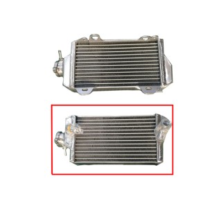 Chłodnica psychiczna Suzuki RMZ 450 '08-16 wzmocniona o zwiększonej pojemności prawa (szt.) (z korkiem)