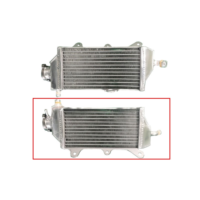 Psychic Chłodnica Yamaha WRF 450 \'12-15 Wzmocniona Prawa Pojemność