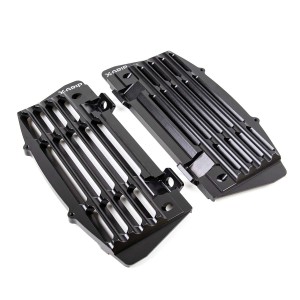 Osłony chłodnicy X-GRIP Air Force do GasGas EC '21-, Husqvarna '17-, KTM '17- - kolor czarny