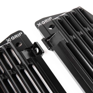 Osłony chłodnicy X-GRIP Air Force do GasGas EC '21-, Husqvarna '17-, KTM '17- - kolor czarny