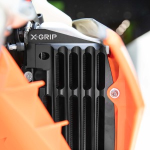 Osłony chłodnicy X-GRIP Air Force do GasGas EC '21-, Husqvarna '17-, KTM '17- - kolor czarny