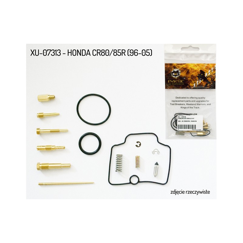 Psychic Zestaw Naprawczy Gaźnika Honda CR 80/85R '96-'05 (26-1247)