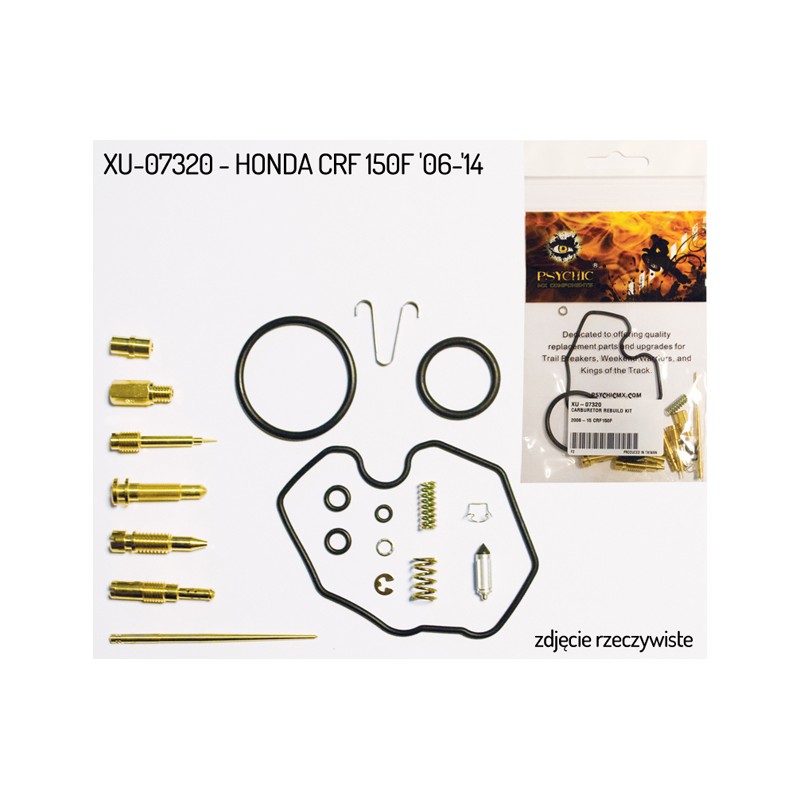 Zestaw naprawczy gaźnika Honda CRF 150F '06-'14 (26-1005) - Sklep Motocyklowy