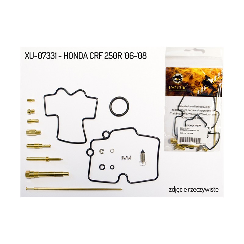 Zestaw naprawczy gaźnika Honda CRF 250R '07-'08 (26-1141) - Sklep motoryzacyjny