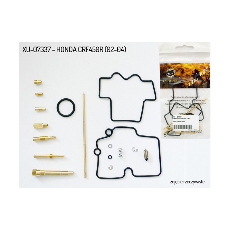 Zestaw naprawczy gaźnika Honda CRF 450R '02-'04 (26-1461)