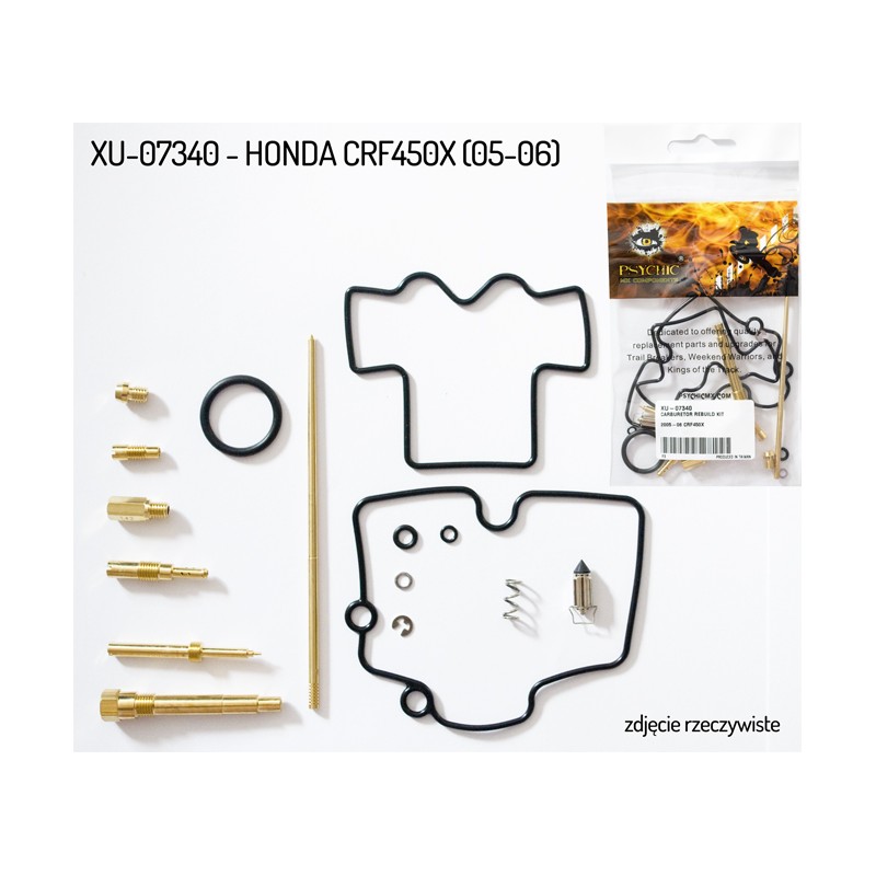 Zestaw naprawczy gaźnika Honda CRF 450X '05-'06 (26-1470) - Sklep Motocyklowy