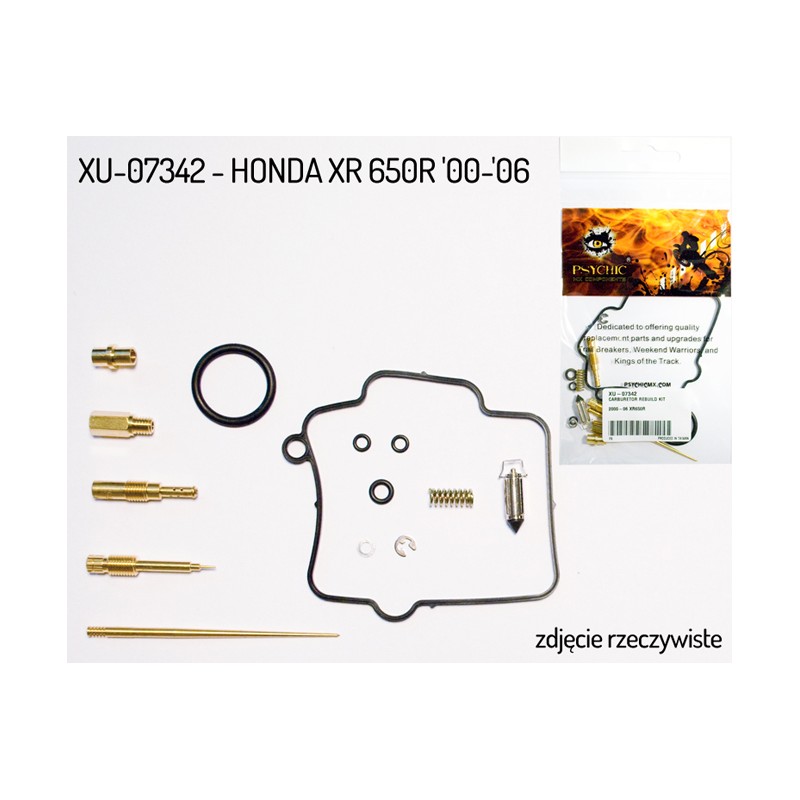 Zestaw naprawczy gaźnika Honda XR 650R '00-'06 (26-1358) - Sklep Moto