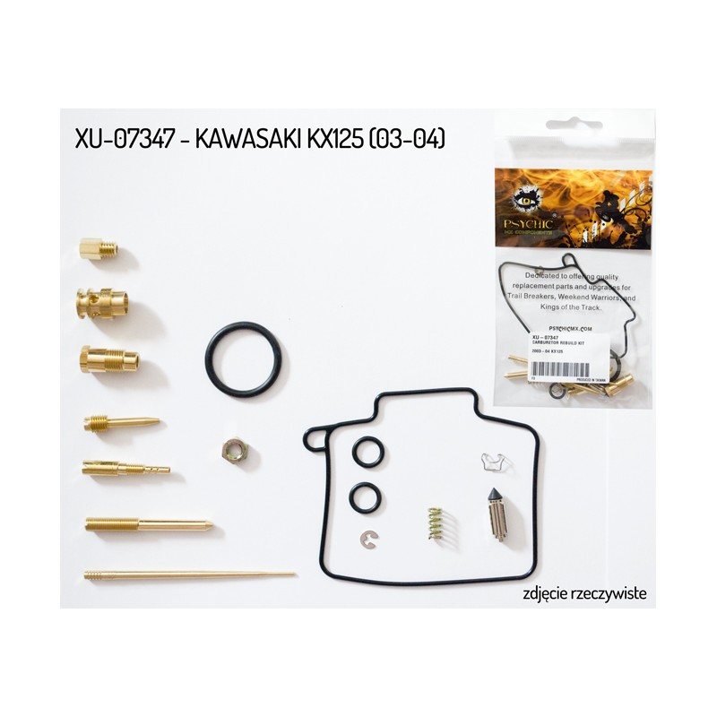 Naprawczy zestaw gaźnika Kawasaki KX 125 '03-'04 (26-1406) - sklep motocyklowy