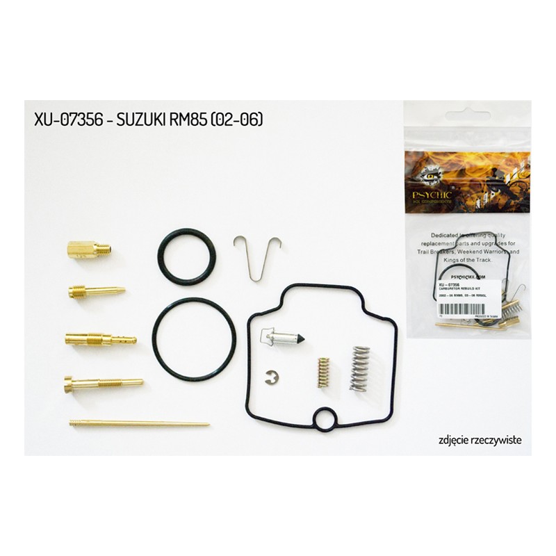 Zestaw naprawczy gaźnika Suzuki RM 85 '02-'06 (26-1113)