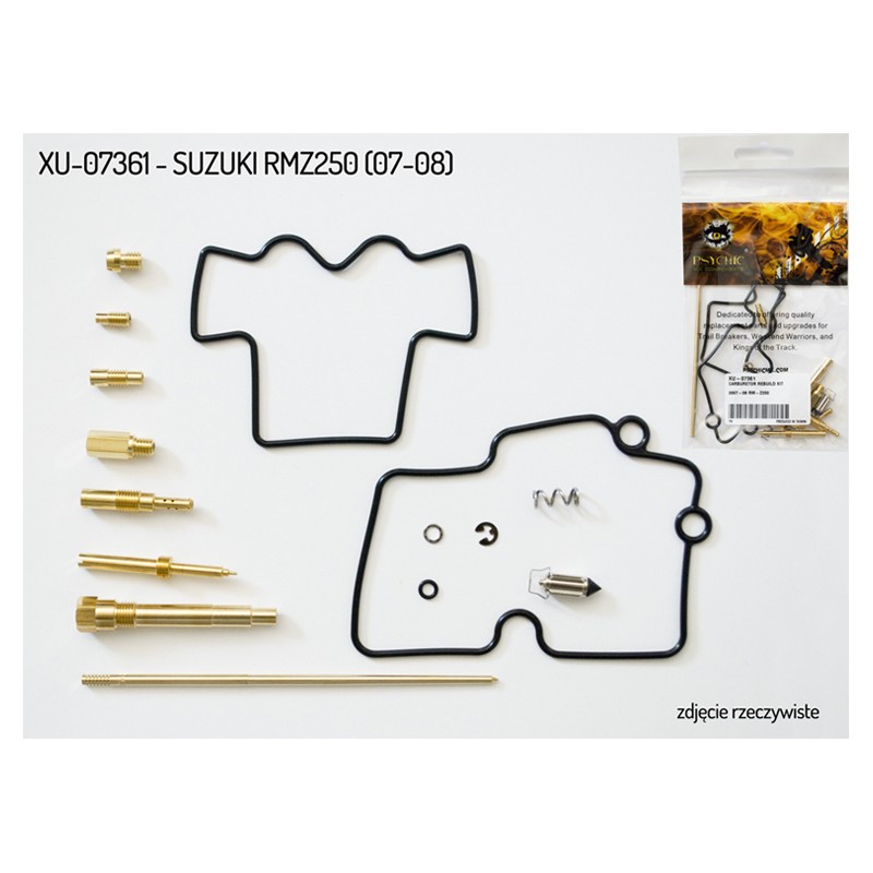Zestaw naprawczy gaźnika Suzuki RMZ 250 '07-'08 (26-1491)