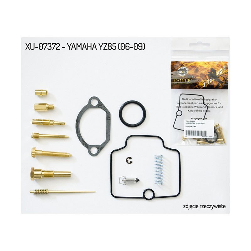 Psychic Zestaw Naprawczy Gaźnika Yamaha YZ 85 '06-'09 (26-1140) - Sklep Motocyklowy