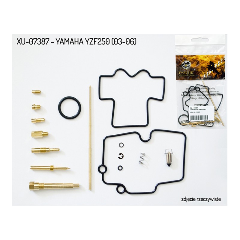 Psychic Zestaw Naprawczy Gaźnika Yamaha YZF 250 '03-'06 (26-1278) - Sklep Moto