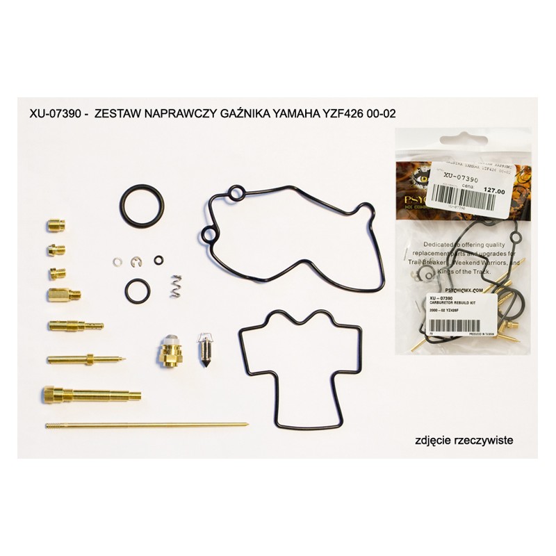 Psychic zestaw naprawczy gaźnika Yamaha YZF 426 00-02 (26-1439)