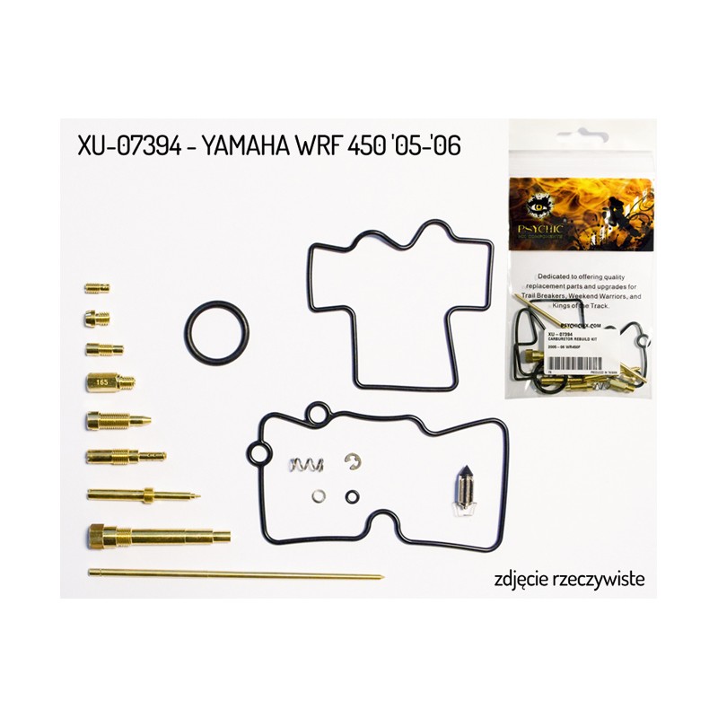 Psychic zestaw naprawczy gaźnika Yamaha WR 450 '05-'06 (26-1267) - sklep motocyklowy